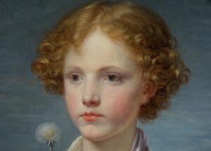 Jean-Baptiste Greuze (1725-1805), Jeune berger qui tente le sort pour savoir s’il est aimé de sa bergère (détail), 1760-1761. Huile sur toile, 72,5 x 59,5 cm. Paris, Petit Palais – musée des Beaux-Arts de la Ville de Paris. Photo CC0 Paris Musées / Petit Palais