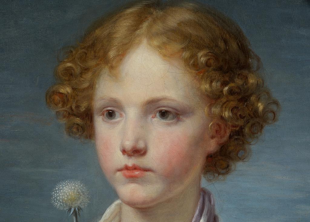 Jean-Baptiste Greuze (1725-1805), Jeune berger qui tente le sort pour savoir s’il est aimé de sa bergère (détail), 1760-1761. Huile sur toile, 72,5 x 59,5 cm. Paris, Petit Palais – musée des Beaux-Arts de la Ville de Paris. Photo CC0 Paris Musées / Petit Palais