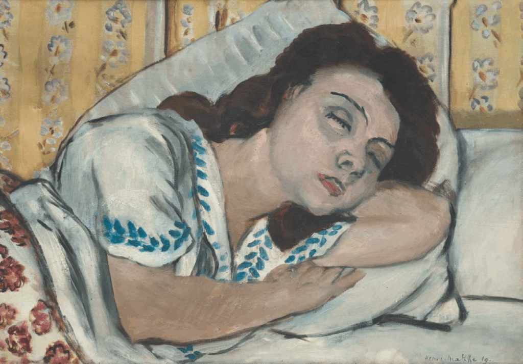 Matisse Marguerite endormie