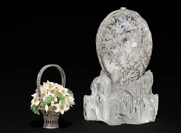 oeuf hiver fabergé surprise