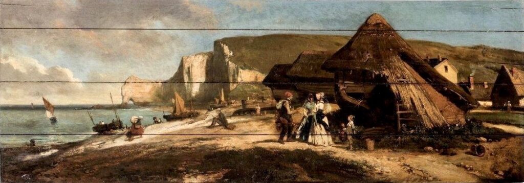 Le Poittevin Etretat enseigne