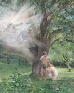 Albert Maignan L'Homme et la Femme abandonnés de Dieu