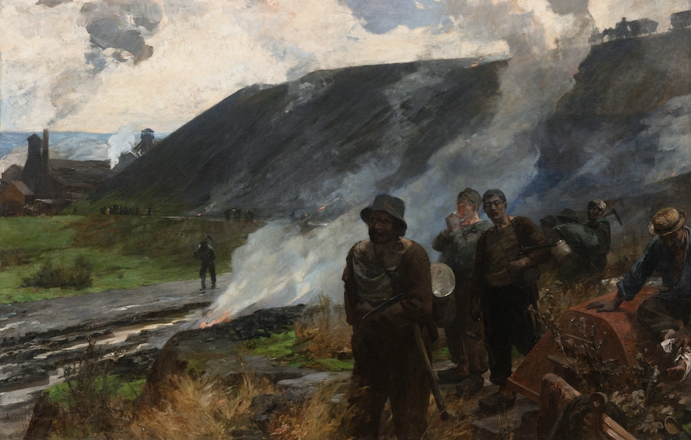 Albert Maignan La Journée finie