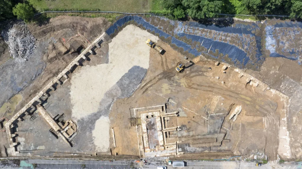 fouilles fortifications Thionville