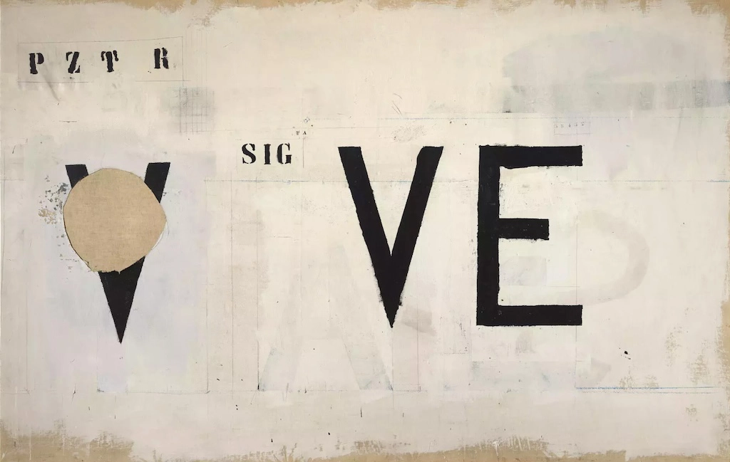 Jannis Kounellis Sans titre 1959 vente Christie's 23 octobre 2025