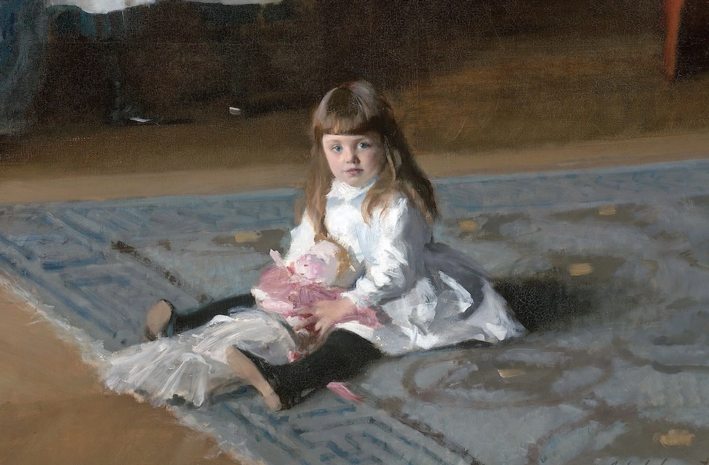 John Singer Sargent Les Filles d’Edward Darley Boit fillette avec une poupée