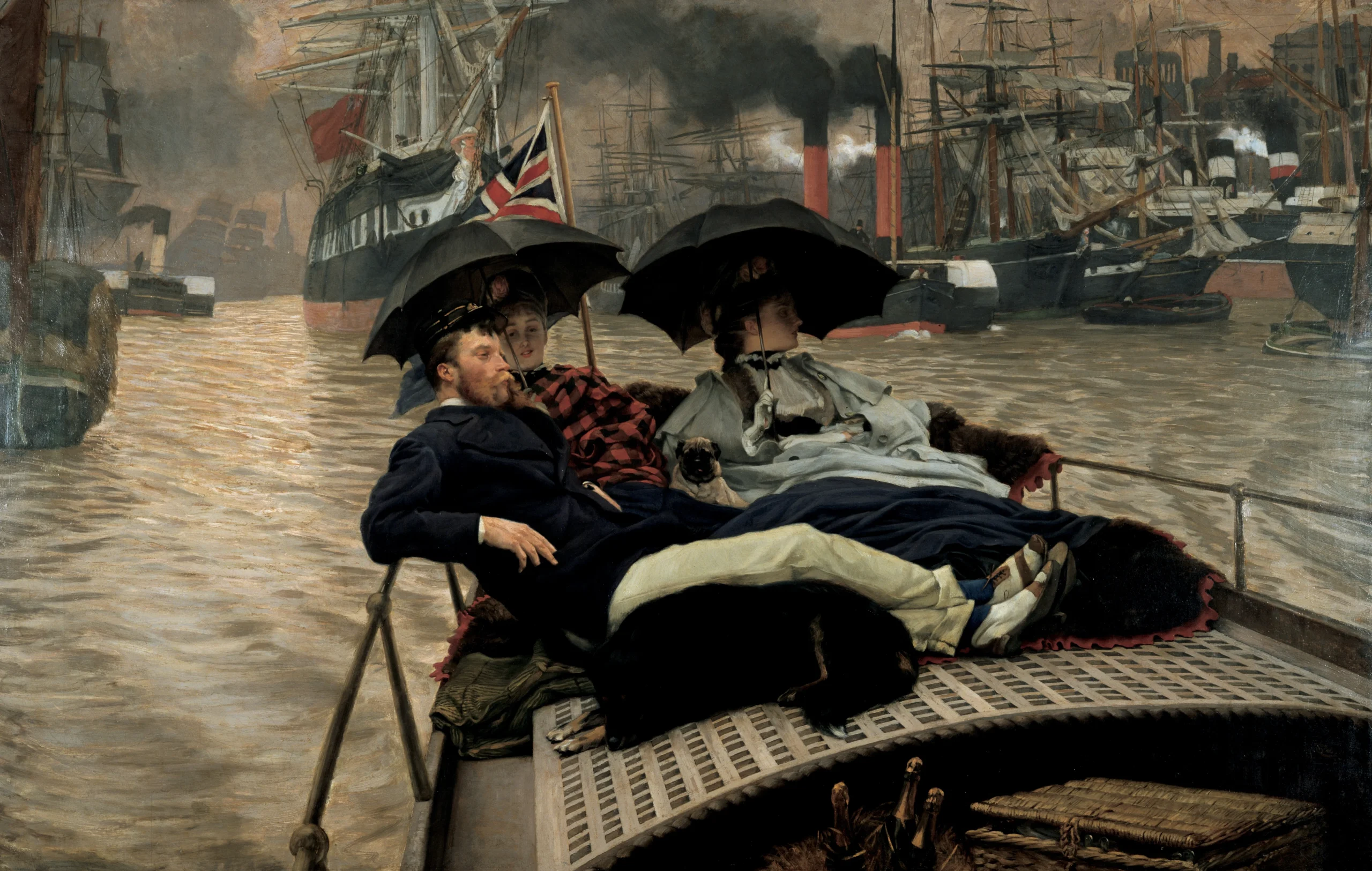 James Tissot On the Thames