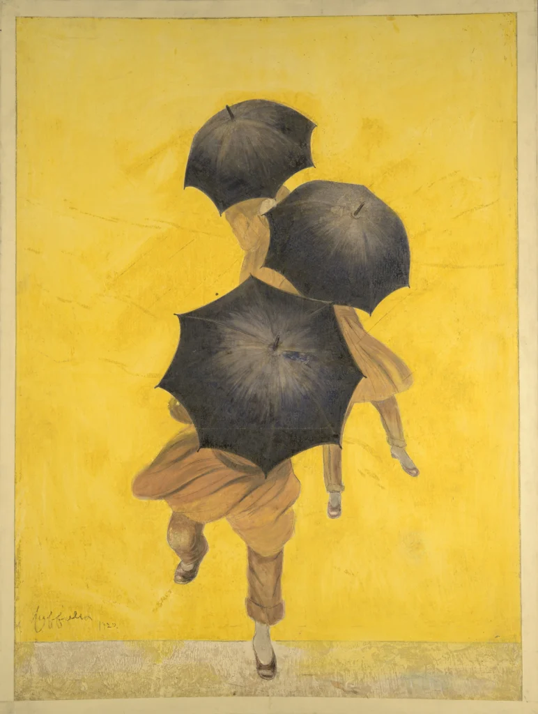 Leonetto Cappiello Les parapluies Revel