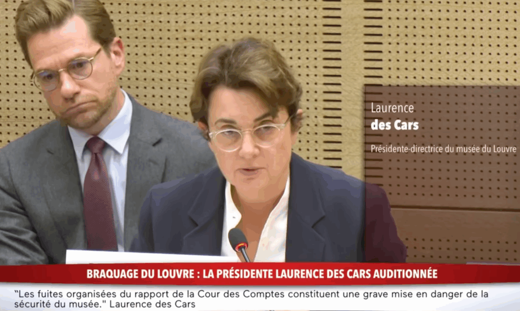 Laurence des Cars présidente Louvre