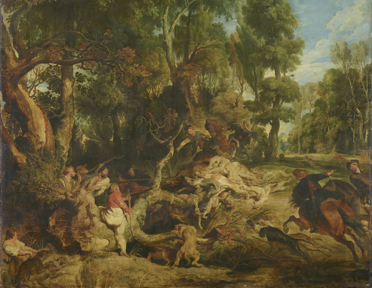 Rubens Chasse au sanglier TEFAF