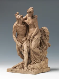 Persée et Andromède 1786 terre cuite