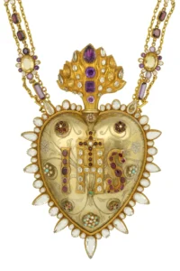 Armand Calliat collier pour la statue du Sacré-Coeur de la basilique Saint-Donatien Saint-Rogatien de Nantes