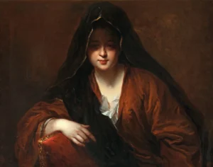 Jean Baptiste Santerre La Dame au voile