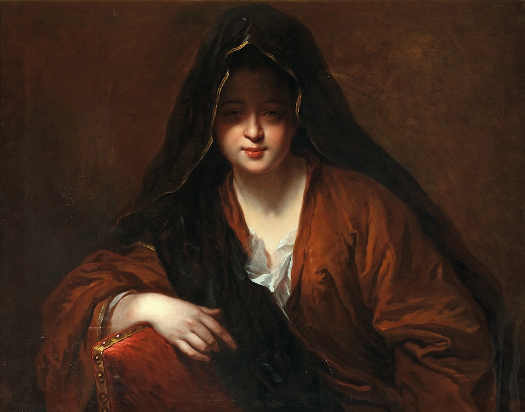 Jean Baptiste Santerre La Dame au voile