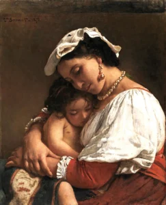 Léon Bonnat Italienne 1872