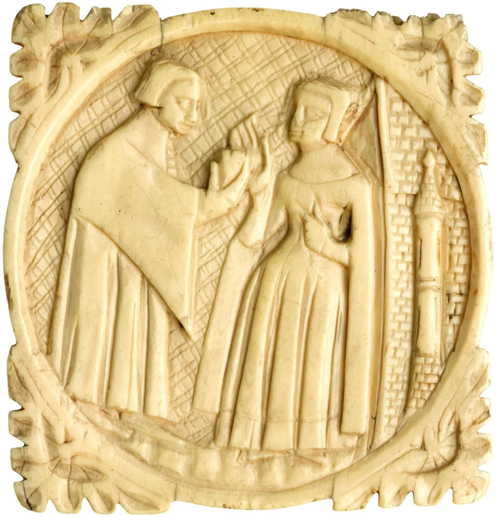 Valve de boîte de miroir l’offrande du cœur