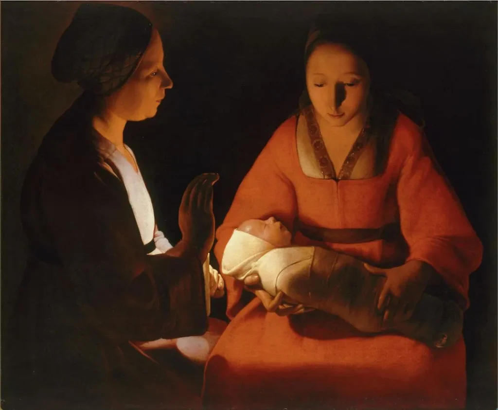 C'est toi l'artiste 319 - Le Nouveau-né par Georges de la Tour (vers 1648)