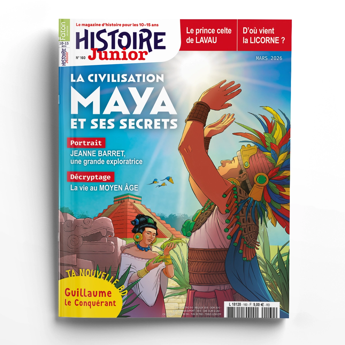 Histoire Junior n°160 - La civilisation maya et ses secrets