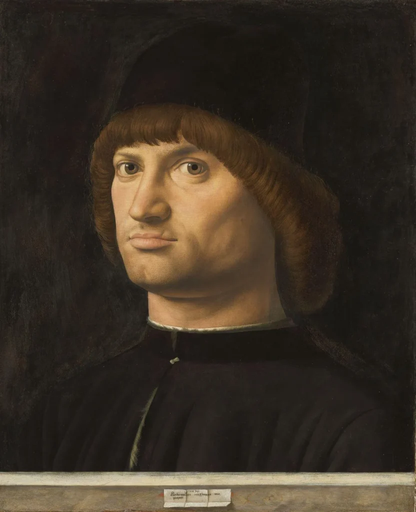Antonello da Messina Portrait d'homme Louvre