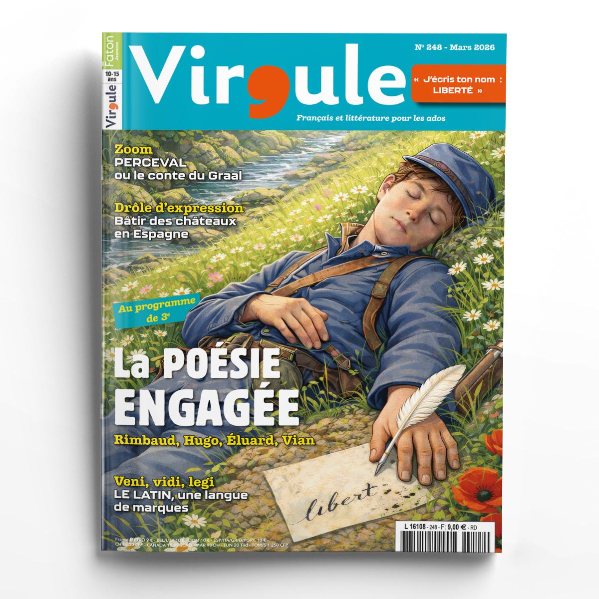 Virgule n°248 - La poésie engagée