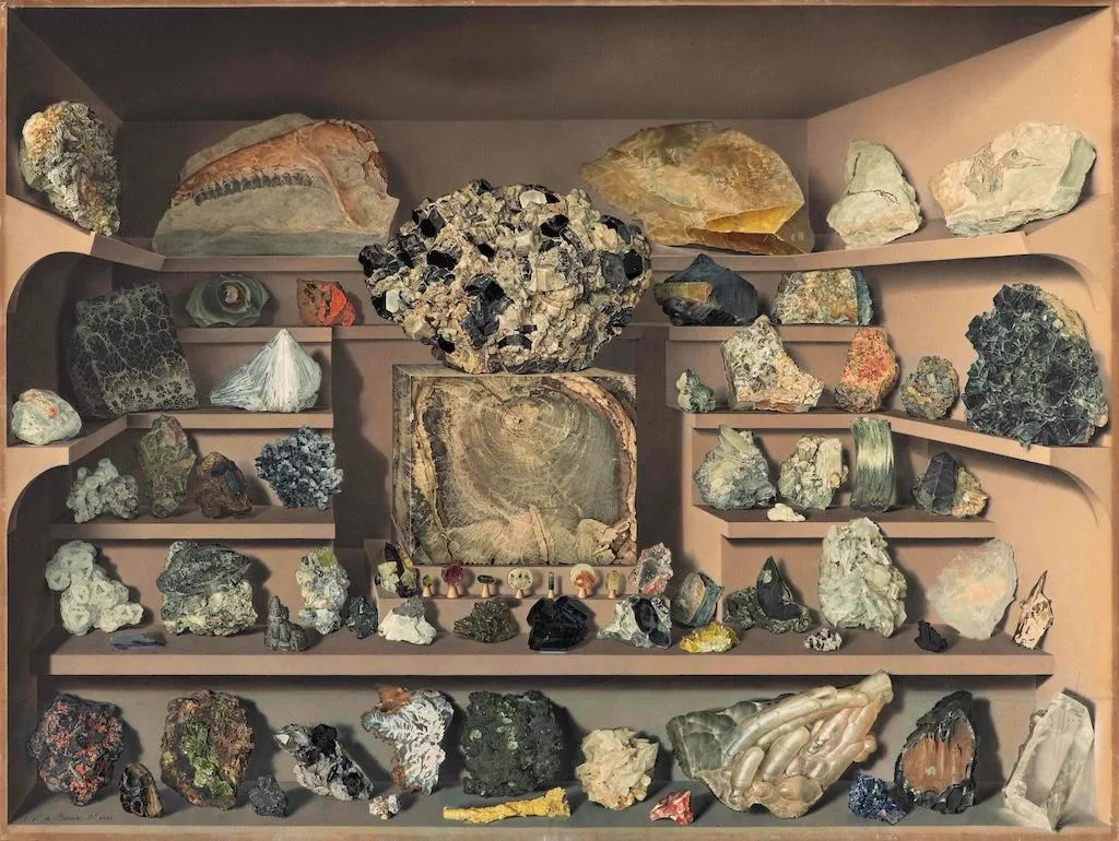 Alexandre-Isidore Leroy, vicomte de Barde, Minéraux tirés du cabinet particulier du roi, 1821