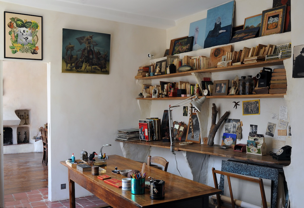 Le bureau de Jacques Prévert