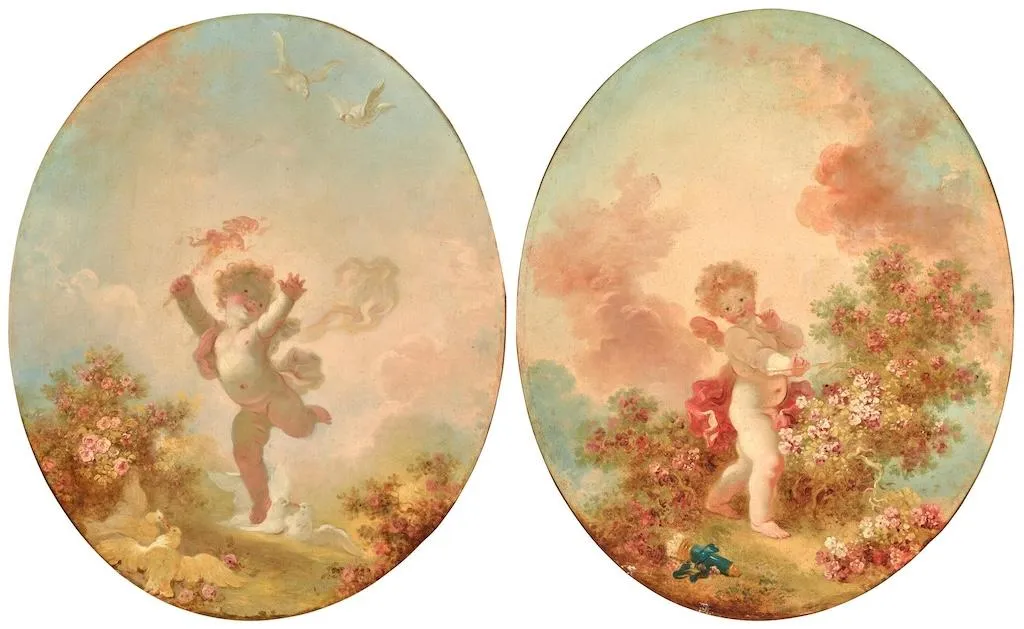 Jean-Honoré Fragonard, L’Amour Folie ; L’Amour Sentinelle