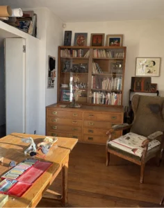 Le bureau de Jacques Prévert