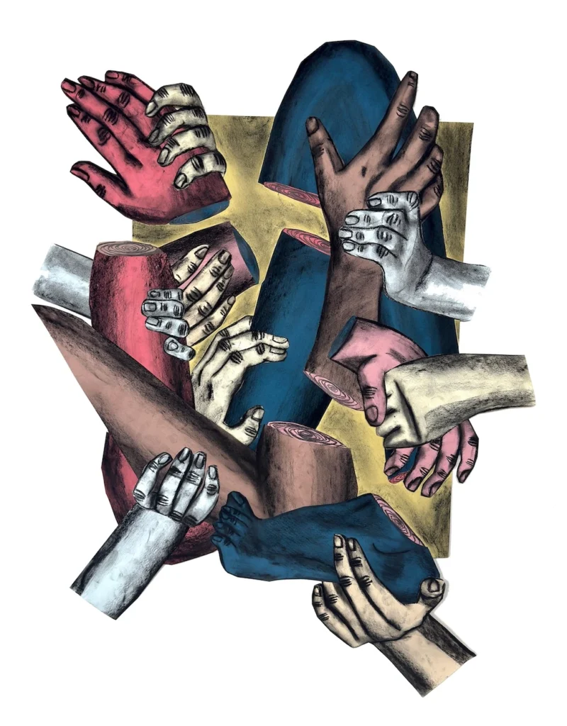 19ᵉ édition de Drawing Now : ici dessin de Susanna Inglada (née en 1983), Way out, 2025