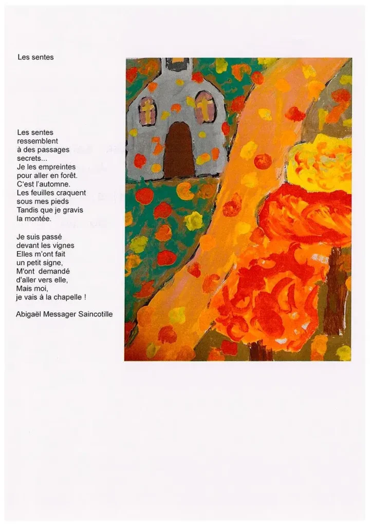 3e prix atelier écriture Abigaël MESSAGER SAINTCOTILLE