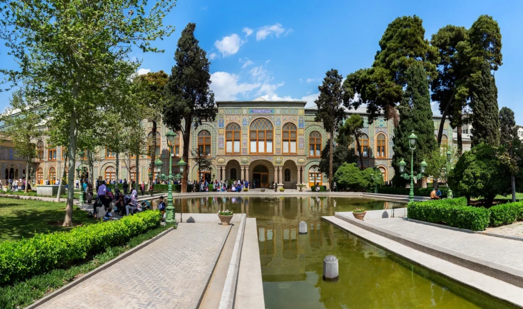 palais du Golestan Téhéran liste du Patrimoine mondial de l'UNESCO