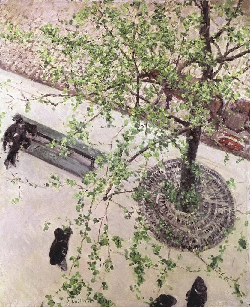 Gustave Caillebotte Boulevard vu d'en haut