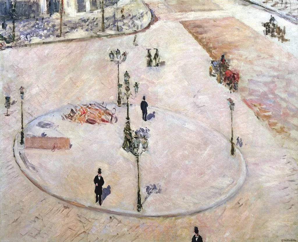 Gustave Caillebotte Un refuge boulevard Haussmann
