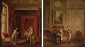 Hubert Robert Paire de tableaux représentant Madame Geoffrin préemption Louvre vente collection Veil-Picard mars 2026