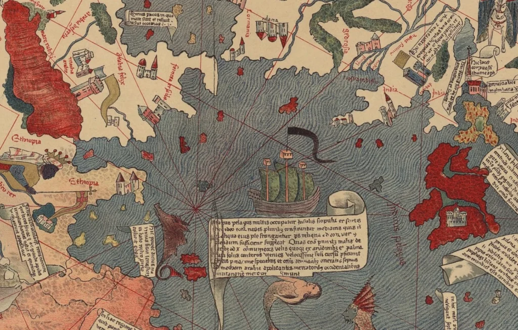 Sélection de livres pour les amateurs d'archéologie : ici détail de la couverture de Et le monde créa l'Occident de Joséphine Quinn